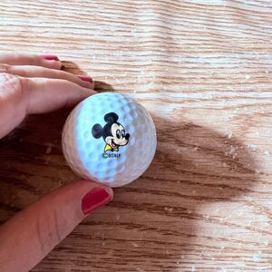 Logo Golf Ball-Original Disney Mickey Mouse Just One Ball